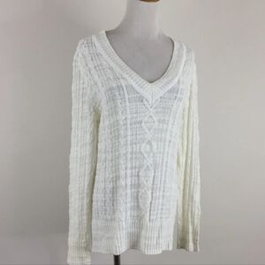 RAG & BONE IVORY WHITE KNIT SWEATER